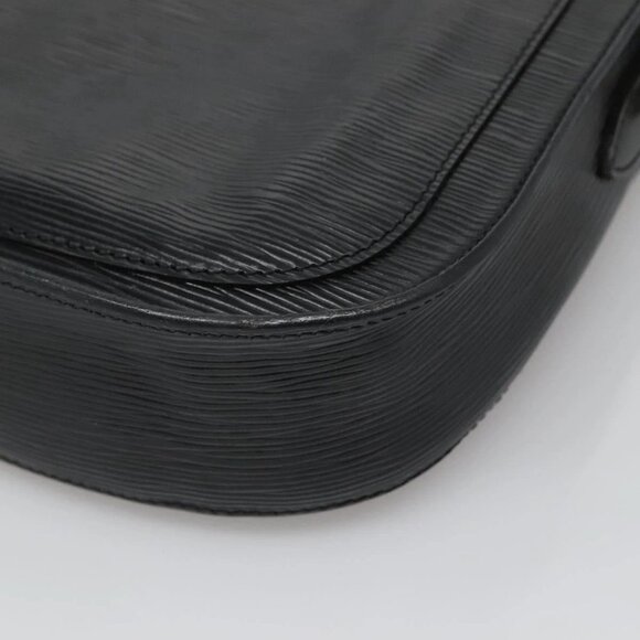 LOUIS VUITTON Epi Saint Cloud GM Shoulder Bag Black Noir M52192 LV Auth 136415 - Picture 4 of 16